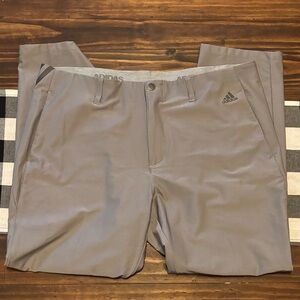 Adidas Light Gray Performance Pants golf 38 x 30